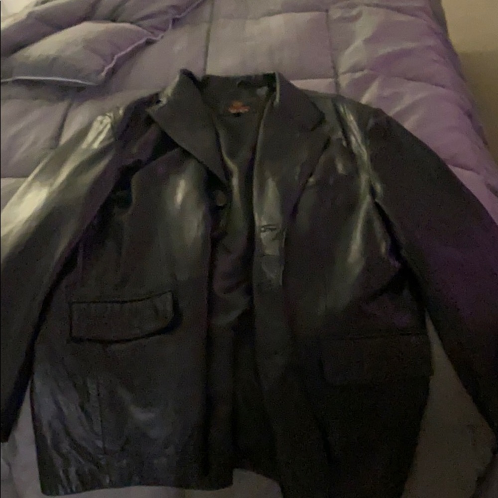 Men’s Lamb skin leather jacket